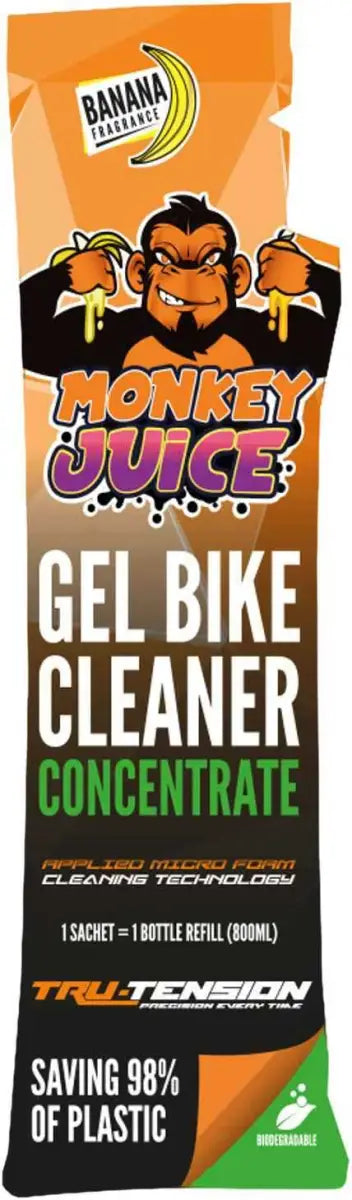 016 Tru Tension Monkey Juice Gel Bike Cleaner 100Ml Concentrate Refill wps-59-2818