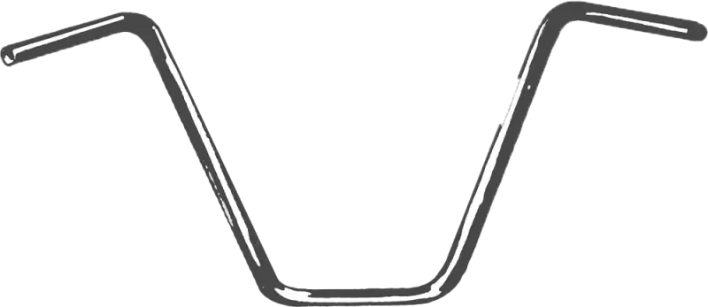 1" Handlebar Ape Hanger 16" Rise 62-9580c