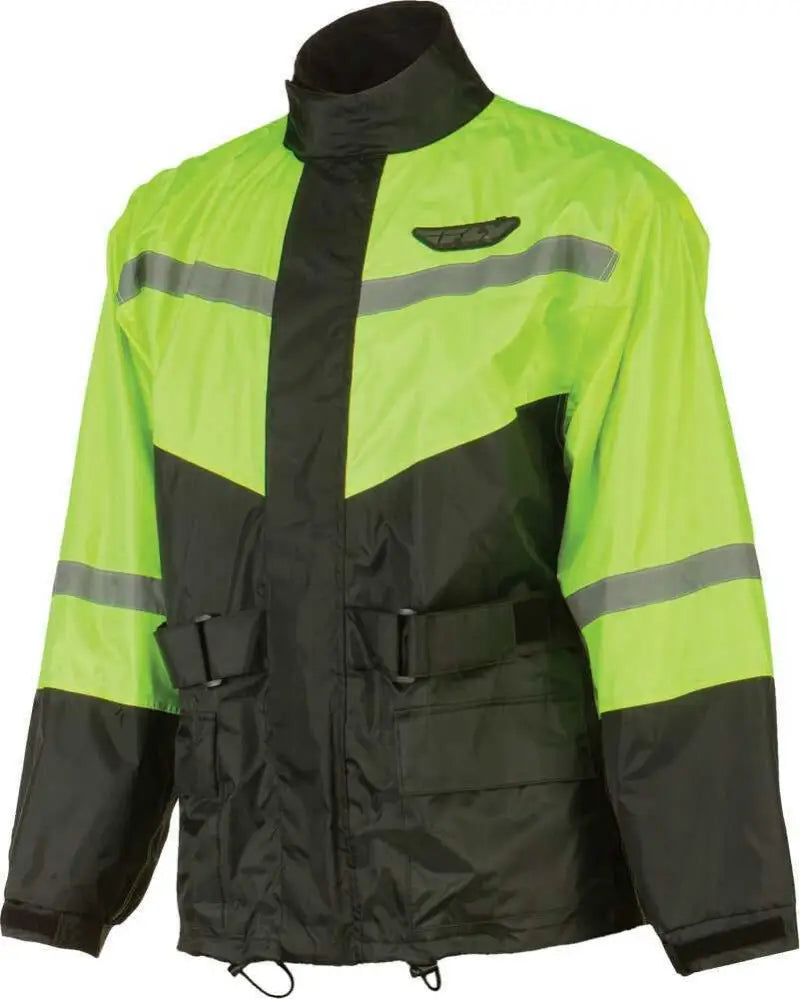 2 Piece Rain Suit Black/Hi Vis Md wps-479-8018m