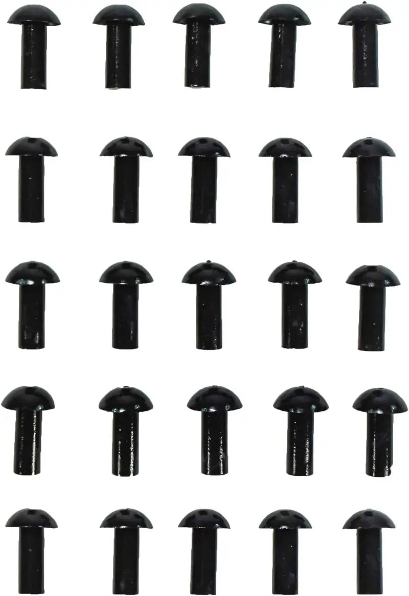 2075 Stop & Go Mushroom Plugs Package Of 25 wps-85-02075