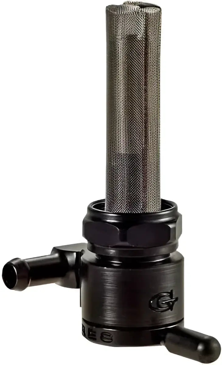 22mm Petcock Forward Black 5/16 Hose wps-274-0718