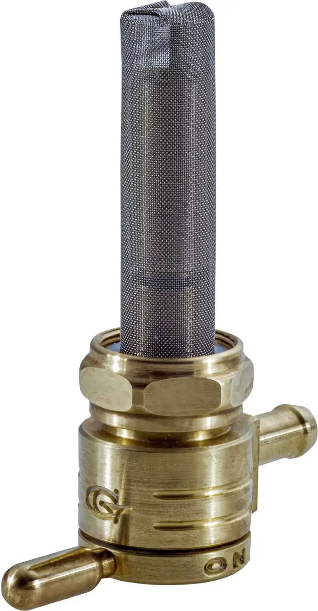 22mm Petcock Straight Brass 5/16 Hose wps-274-0722