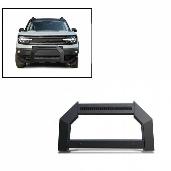 Ford Bronco Sport A | Armour Bull Bar | Matte Black by Black Horse