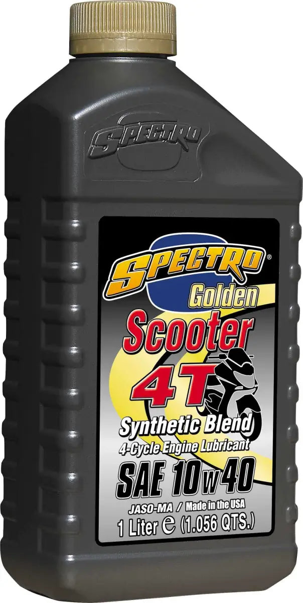 310279 Spectro Golden Scooter Semi-Syn 4T 10W40 1 Lt wps-582-01811