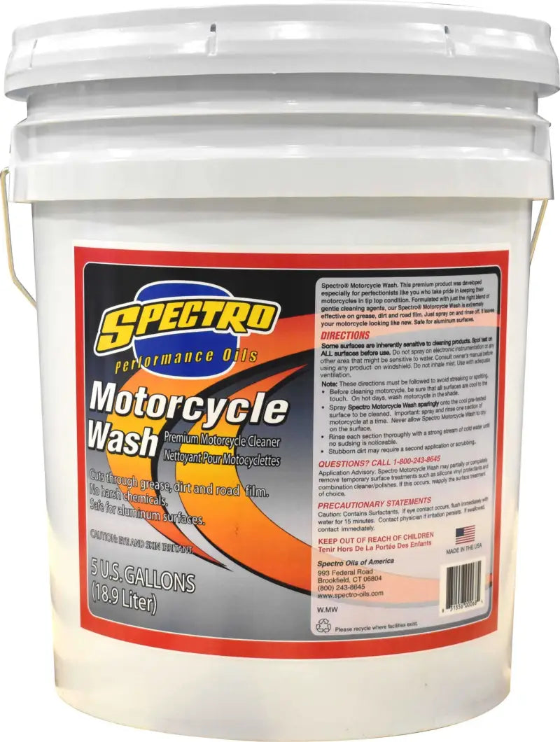310377 Spectro Premium Motorcycle Wash 5 Gal wps-582-00049