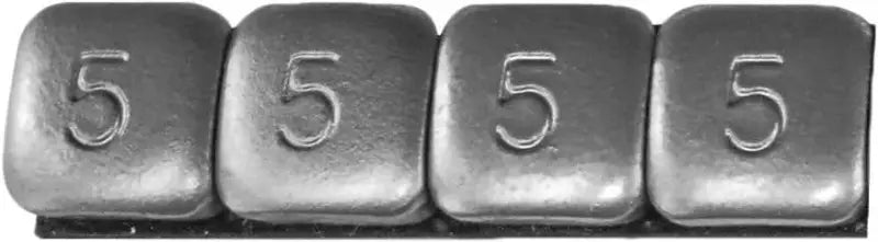 32-3494 K&L Wheel Weights 5 Gram Silver 360 Piece/Box wps-232-3494