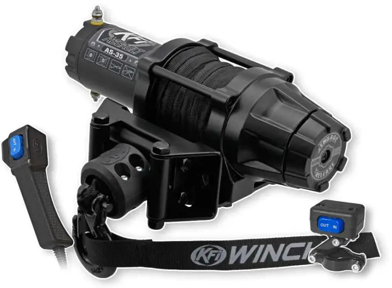 3500lb Synthetic Assualt Series Winch wps-10-0221