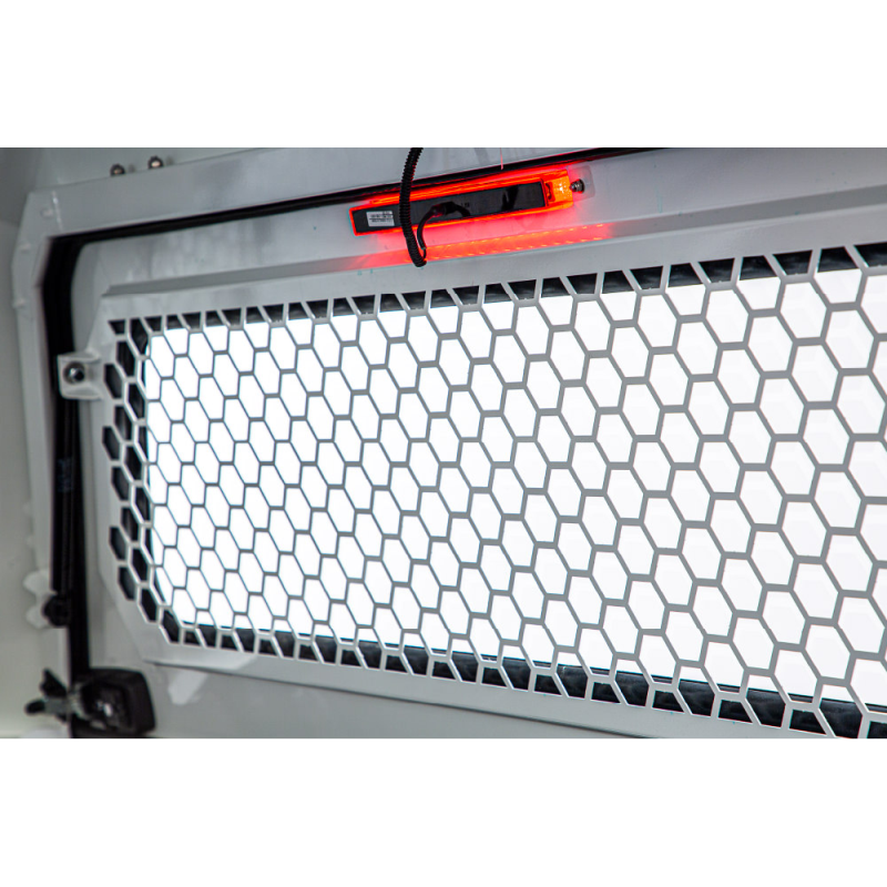 SmartCap Rear Window Security Screen Mid-Size Fits EVO EVOa and EVOc Caps w/ Horizontal Locks Model SA1015