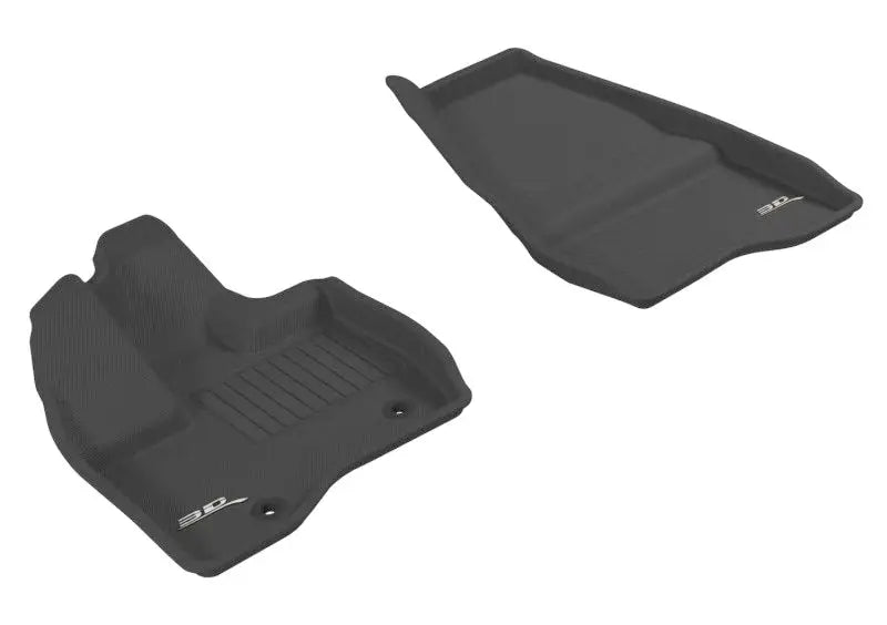 3D MAXpider 2011-2014 Ford Explorer Kagu 1st Row Floormat - Black - L1FR03611509 acel1fr03611509