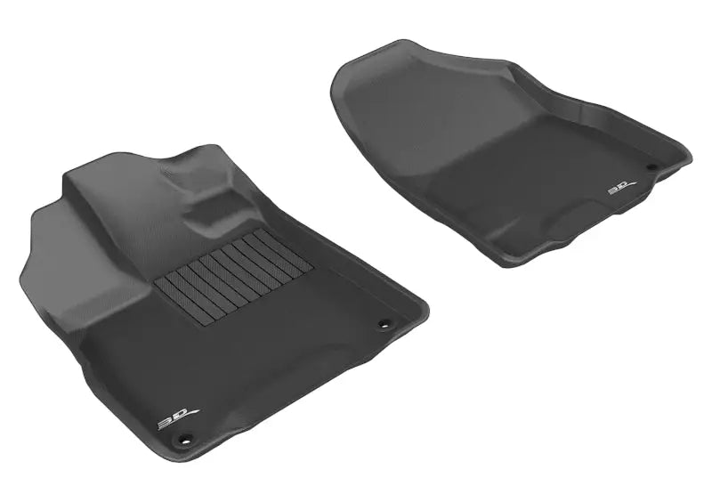 3D MAXpider 2014-2020 Acura MDX Kagu 1st Row Floormat - Black - L1AC00611509 acel1ac00611509