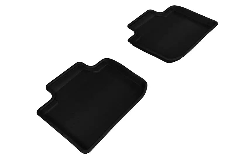 3D MAXpider 2014-2020 Lexus IS Kagu 2nd Row Floormats - Black - L1LX03421509 acel1lx03421509