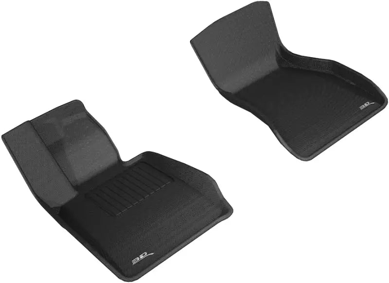 3D MAXpider 2017-2020 BMW 5 Series G30/G31 Kagu 1st Row Floormat - Black - L1BM08411509 acel1bm08411509