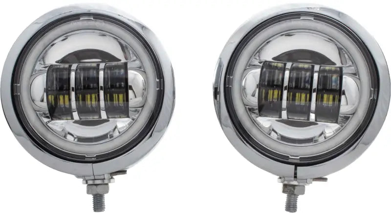 4.5" Led Assem Chr Shell Halo Chrome wps-850-09644