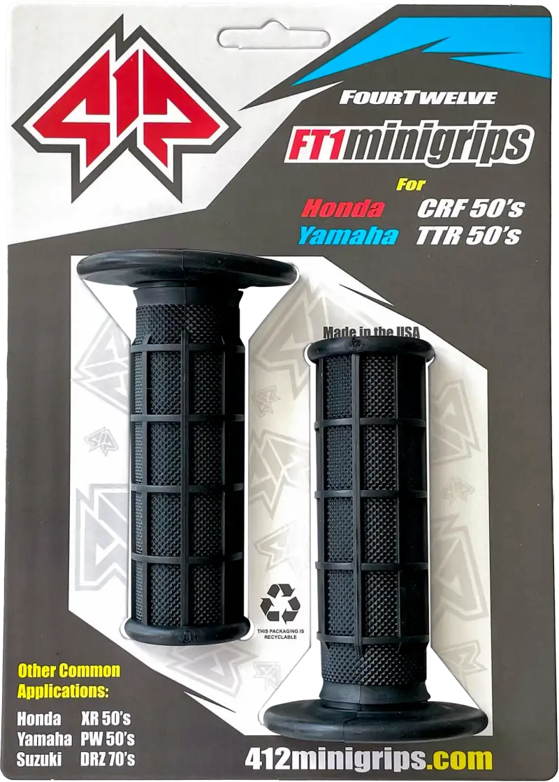 412-G100 Mini Grips Black 3/4" wps-19-4120