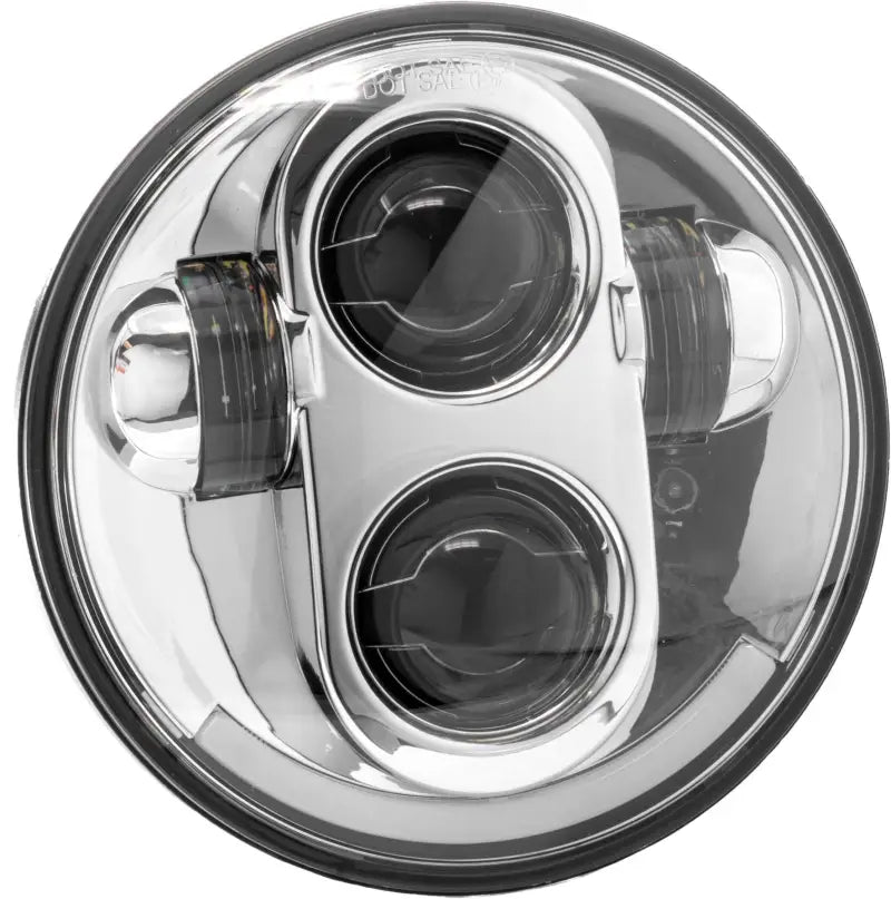 5.75" Led Headlight Chrome wps-850-09655