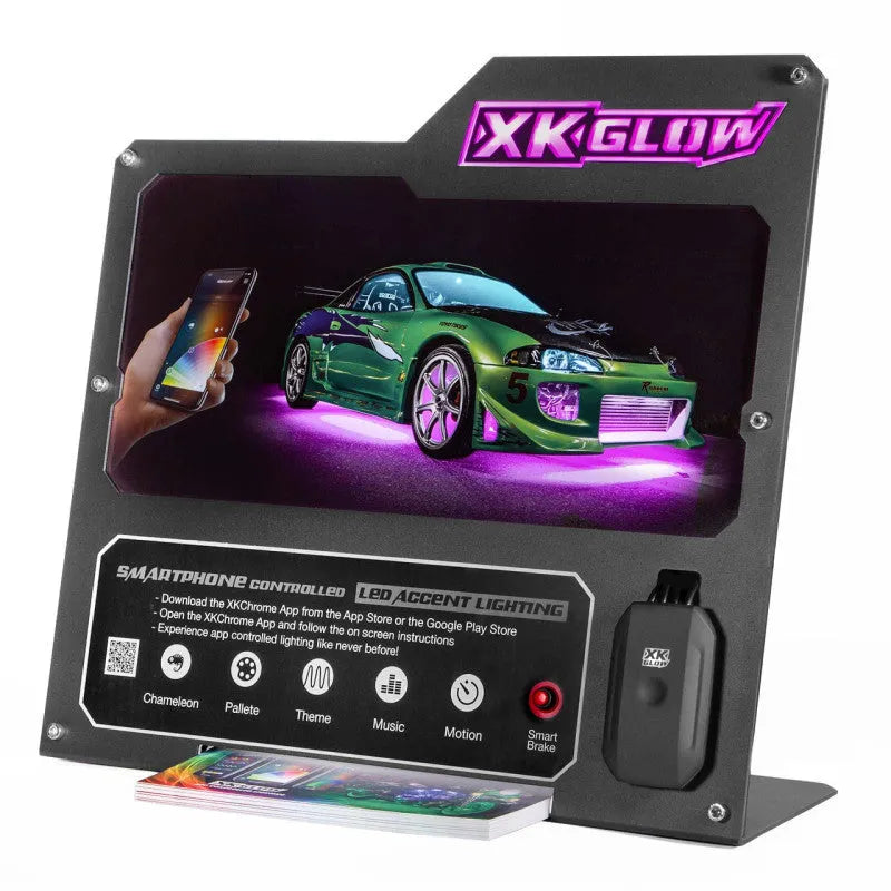 XK Glow 2nd Gen Metal Countertop Display (Car) xkgXK-DIS2-CAR
