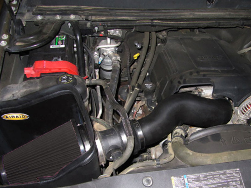 Airaid 07-08 Chevy/GMC Silverado/Sierra 2500/3500 6.0L MXP Intake System w/ Tube (Dry / Black Media) air202-268