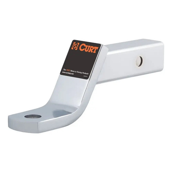 Ford Bronco / Bronco Sport Class 3 Ball Mount 2" Shank, 7,500 lbs., 4" Drop, 8-1/4" Long, Chrome by Curt