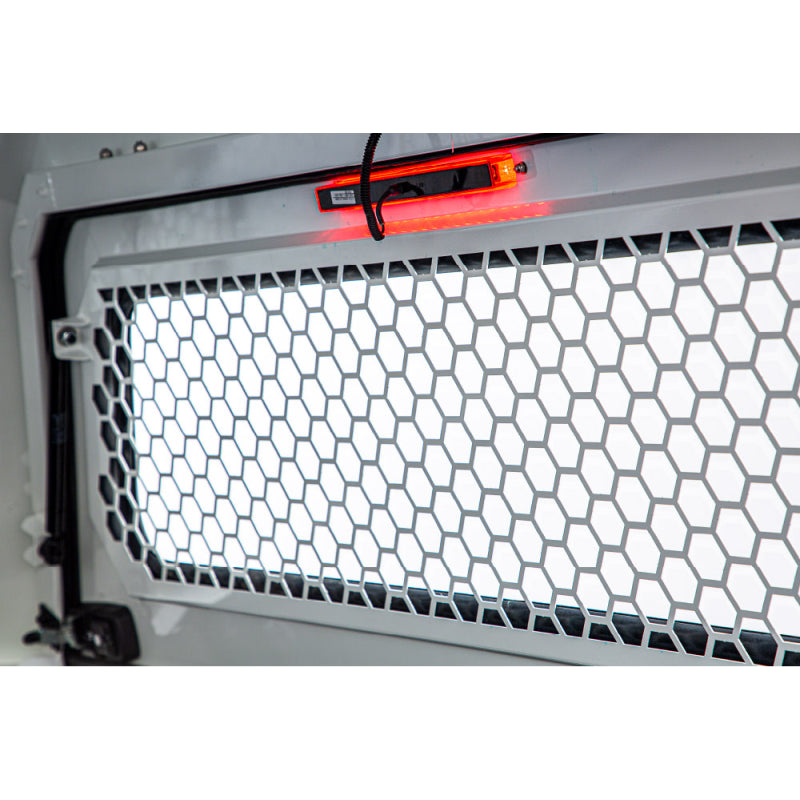 SmartCap Rear Window Security Screen Fits EVO EVOa and EVOc Caps w/ Horizontal Locks Model SA100620