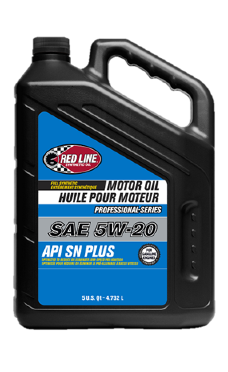 Red Line Pro-Series 5W20 API SN+ Motor Oil - 5 Quart - 12815 red12815