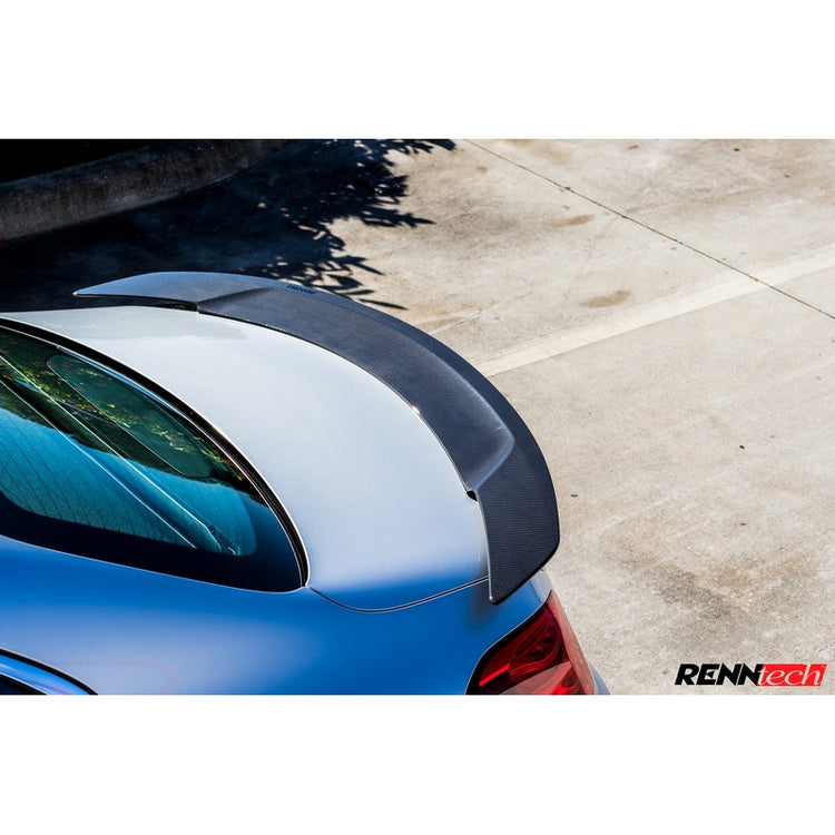 RennTech Performance Carbon Fiber Gloss Decklid Spoiler For Mercedes-Benz C63S AMG 2015-2021
