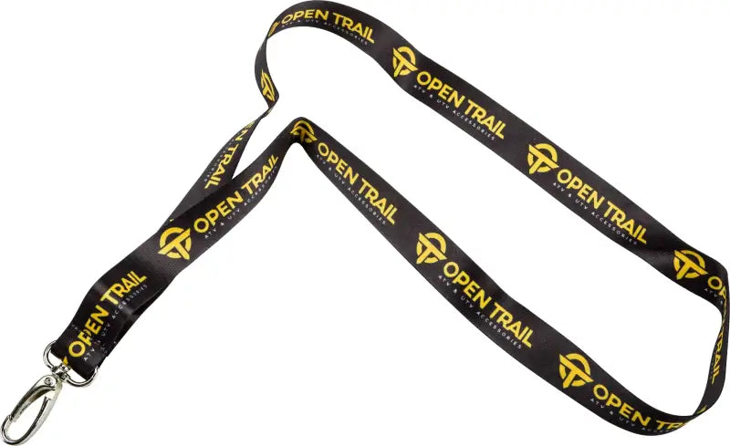 99-7121 Open Trail Lanyard Black/Yellow wps-99-7121