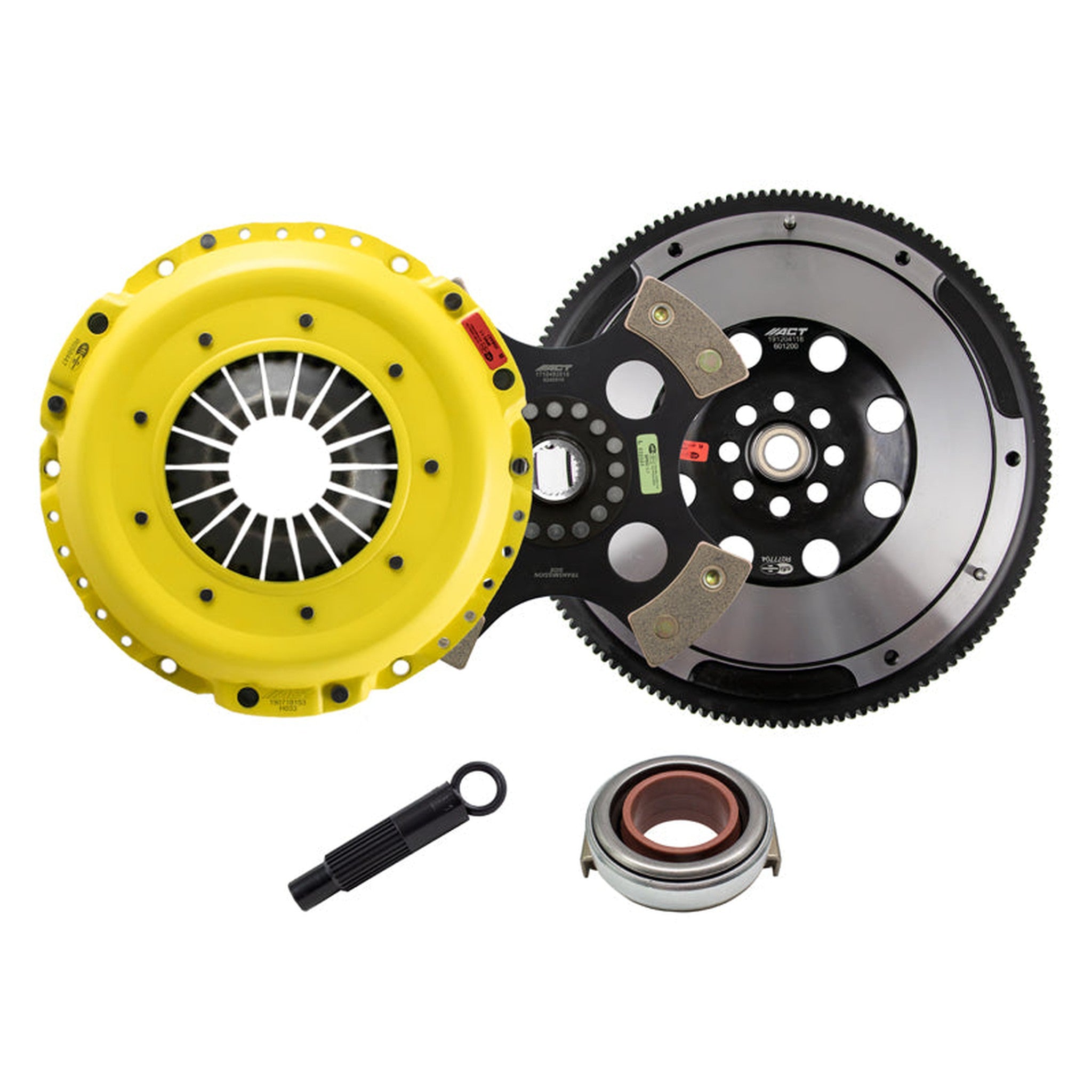 ACT HD/Race Rigid 4 Pad Clutch Kit w/ Flywheel Honda Civic Type R 2017-2021 | HC12-HDR4