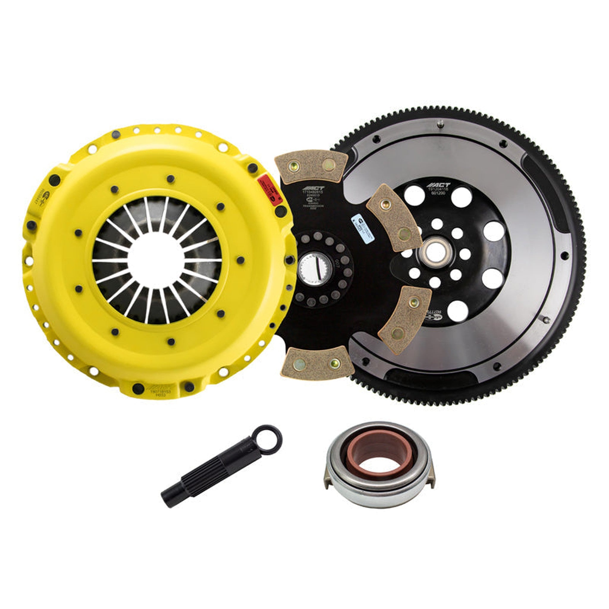 ACT HD/Race Rigid 6 Pad Clutch Kit w/ Flywheel Honda Civic Type R 2017-2021 | HC12-HDR6