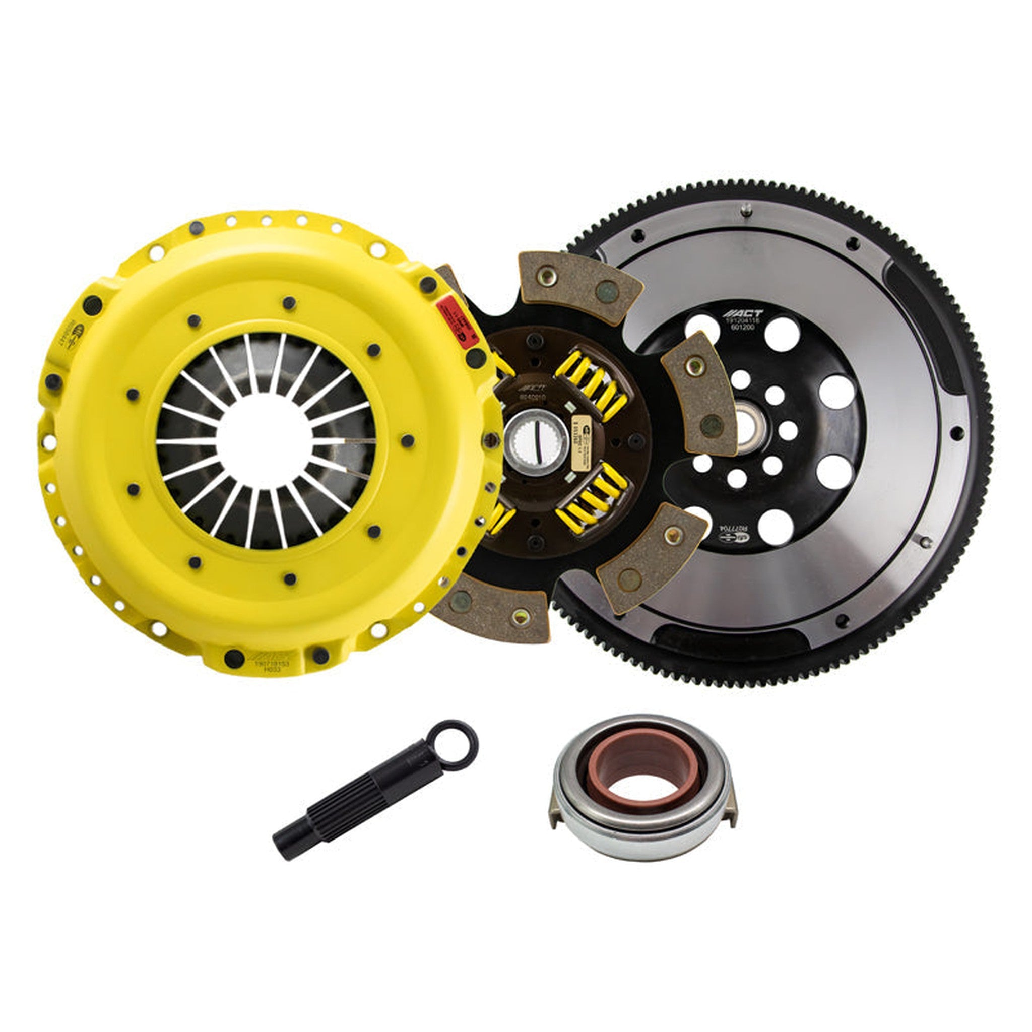 ACT HD/Race Sprung 6 Pad Clutch Kit w/ Flywheel Honda Civic Type R 2017-2021 | HC12-HDG6
