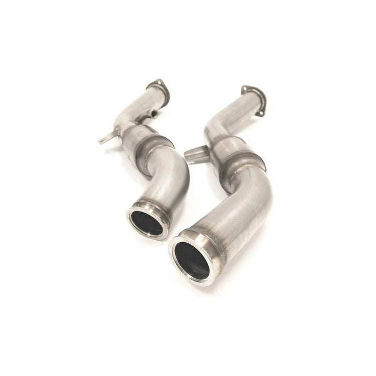 Ams Performance Alpha Exhaust Catted Full Downpipe Kit For Infiniti Q60