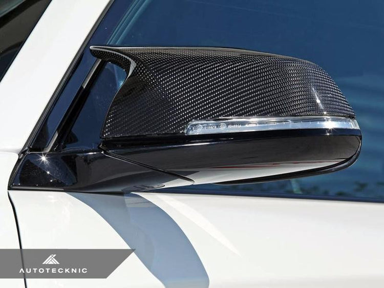 AutoTecknic Aero Carbon Mirror Covers For BMW F20 118i