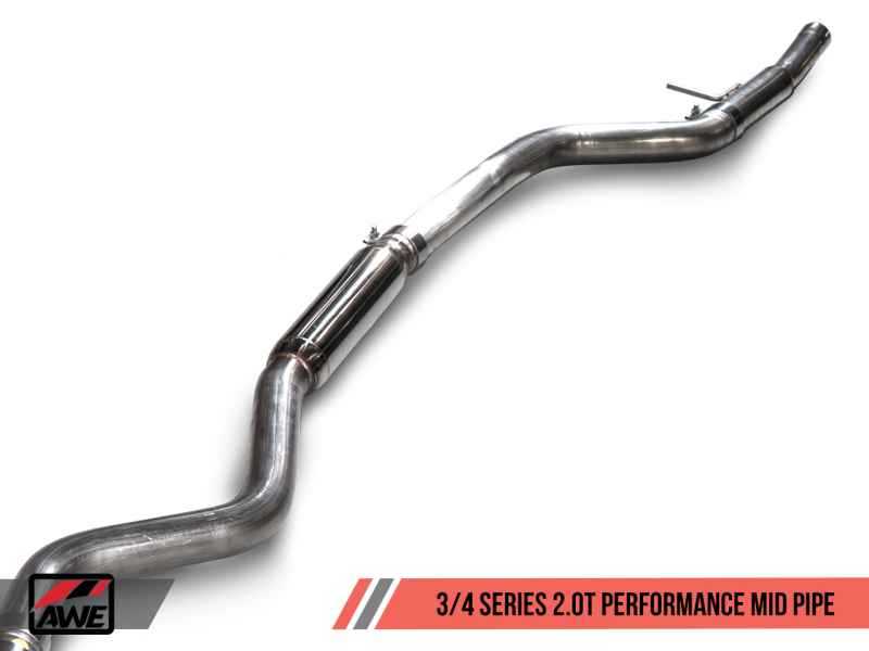 AWE Tuning BMW F3X N20 328i/428i Performance Mid Pipe 3015-11014