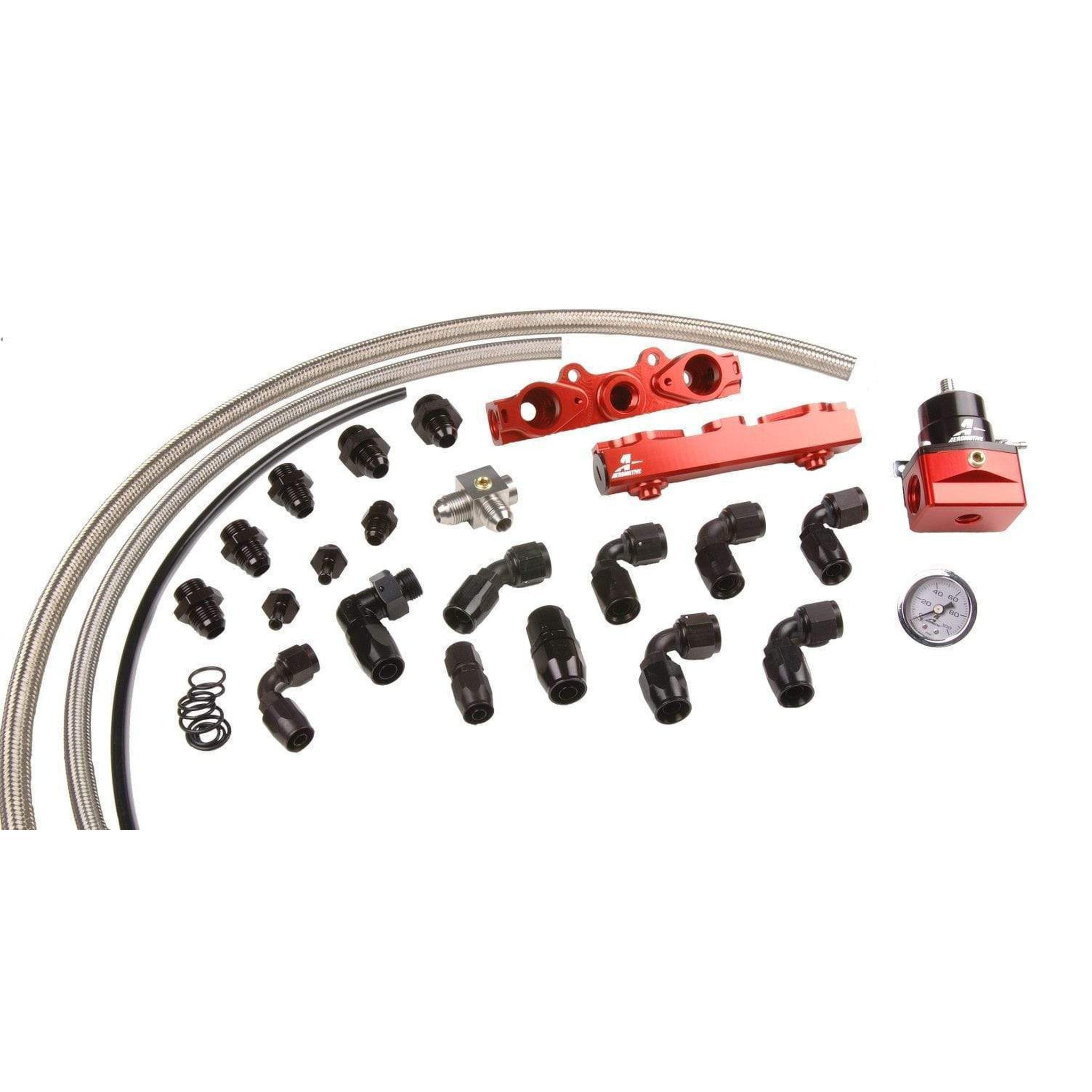 Aeromotive Side Feed High Flow Billet Fuel Rail Kit 04-06 STi/05-06 Legacy GT / Outback XT 05-06