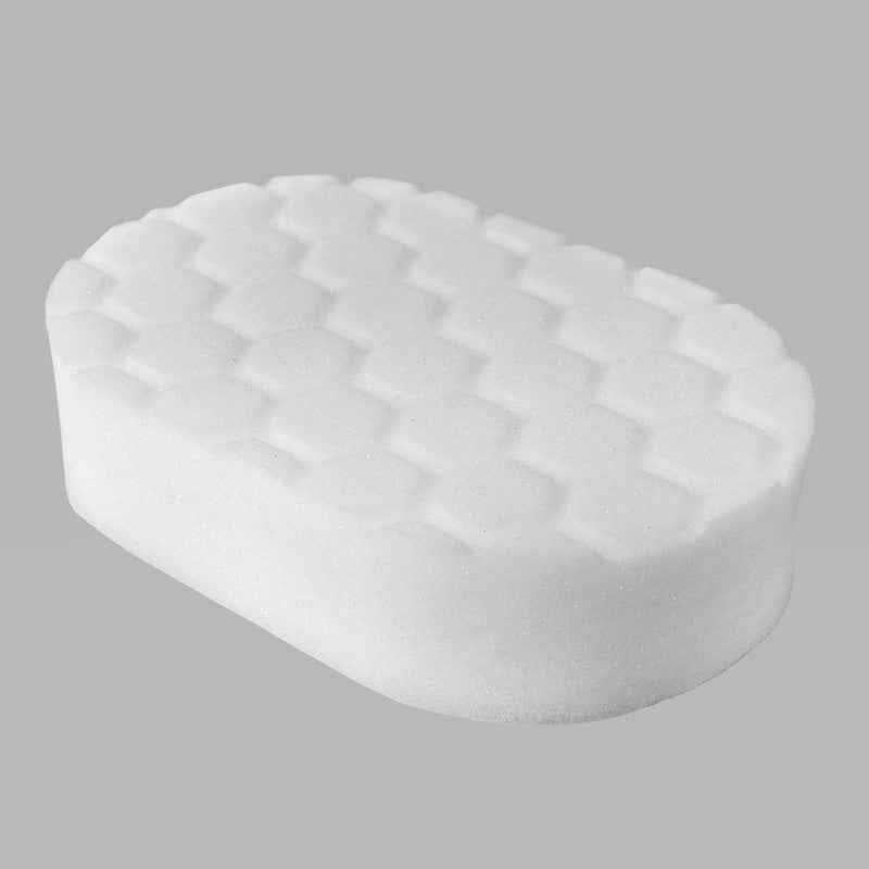 Chemical Guys Hex-Logic Polishing Hand Applicator Pad - White - 3in x 6in x 1in - Case of 24 BUFX_202