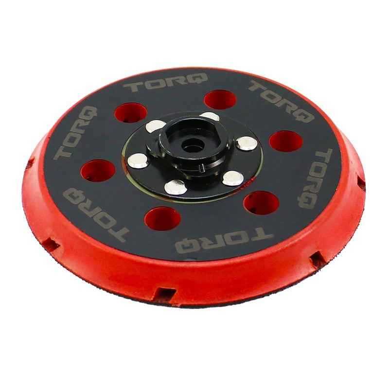 Chemical Guys TORQ22D Random Orbital Polisher w/Red Backing Plate - 120V/60Hz - Case of 4 TORQ22D