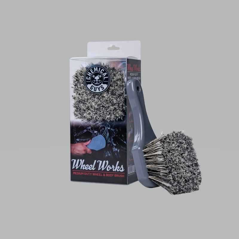 Chemical Guys Wheel Works Wheel & Body Brush - Case of 12 ACCG09