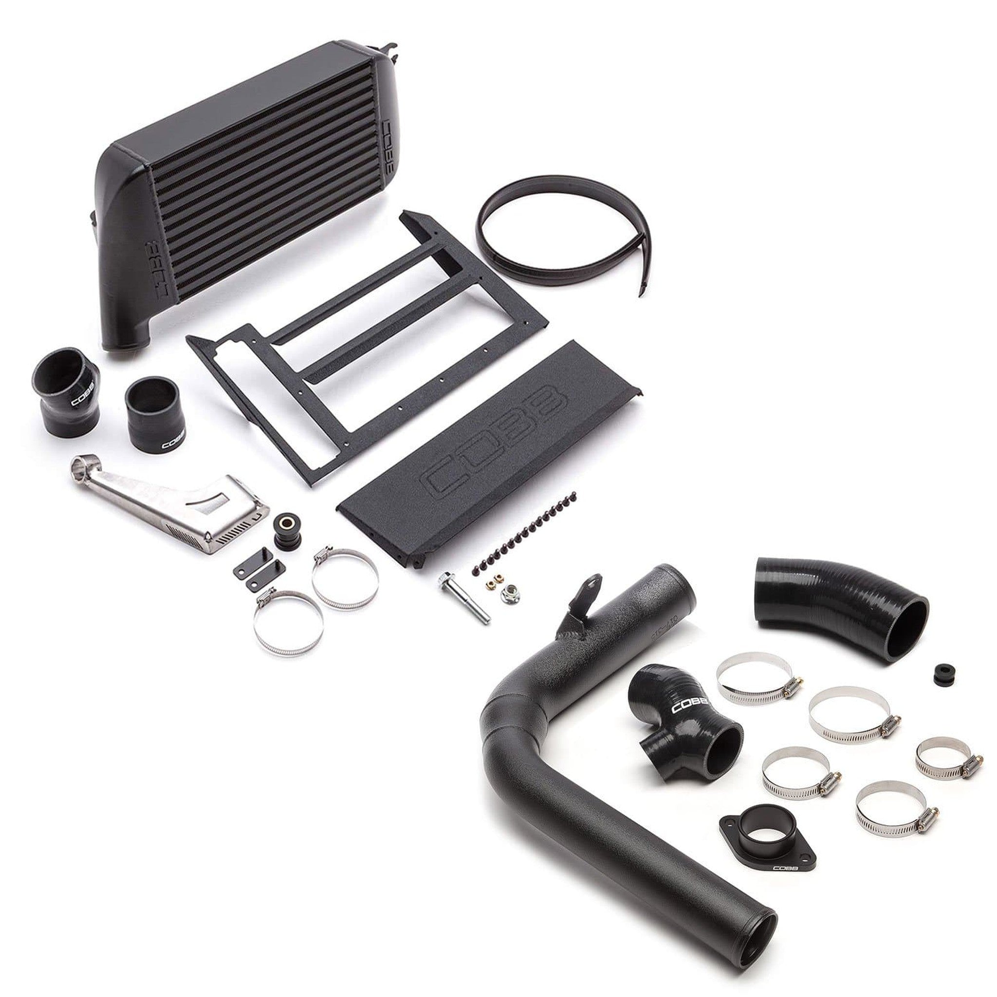 Cobb Top Mount Intercooler Kit Black Subaru WRX 2015-2021 | B42400-BK