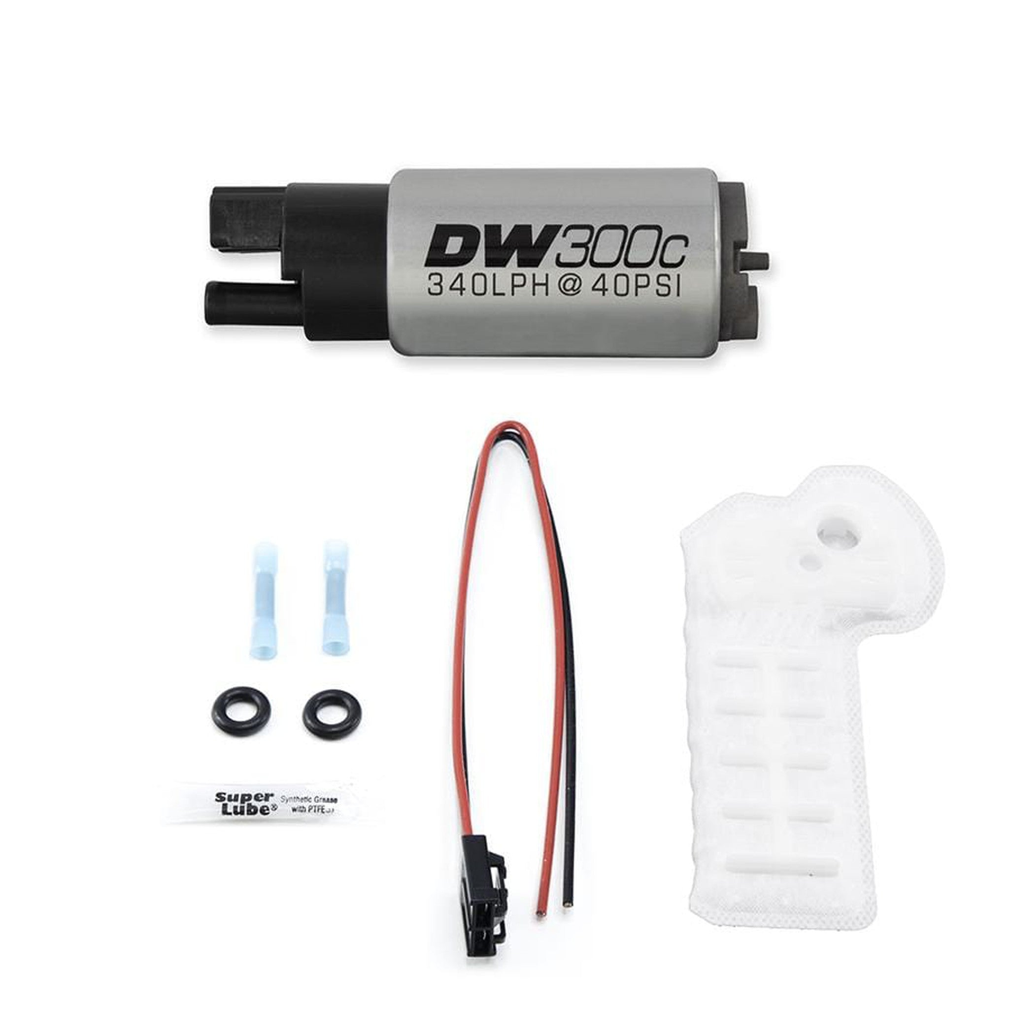 DeatschWerks 340lph DW300C Compact Fuel Pump w/o Mounting Clips Honda Civic Type R 2017-2020