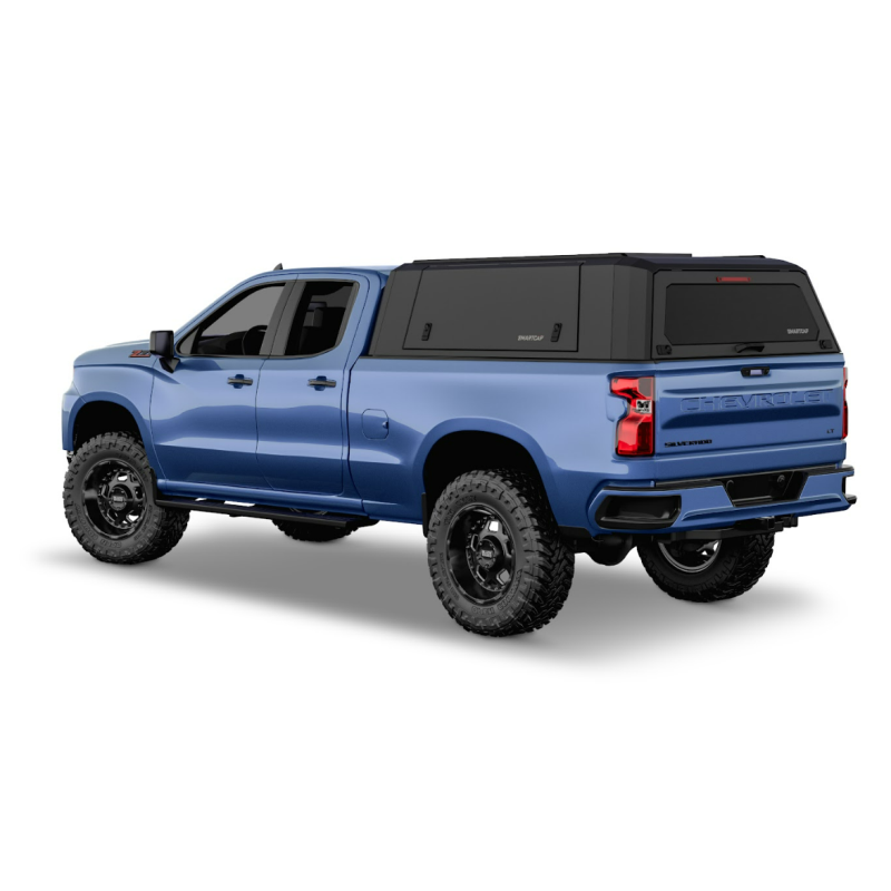 SmartCap Matte Black Truck Bed Cap EVOa Adventure Series w/ Horizontal Locks Model EA0109-MB