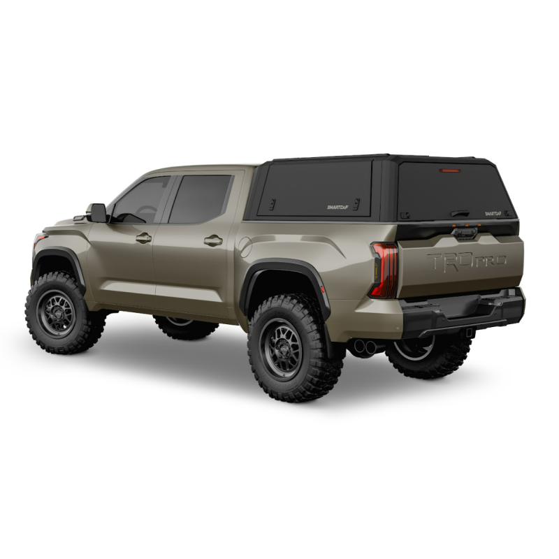 SmartCap Matte Black Truck Bed Cap EVOd Defender Series w/ Vertical Locks Model ED1310-MB