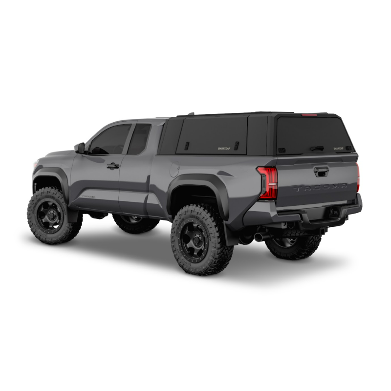 SmartCap Matte Black Truck Bed Cap EVOd Defender Series w/ Vertical Locks Model ED1313-MB