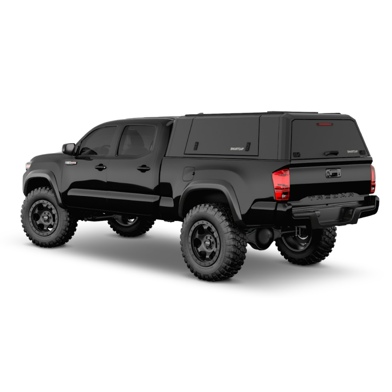 SmartCap Matte Black Truck Bed Cap EVOd Defender Series w/ Vertical Locks Model ED1317-MB