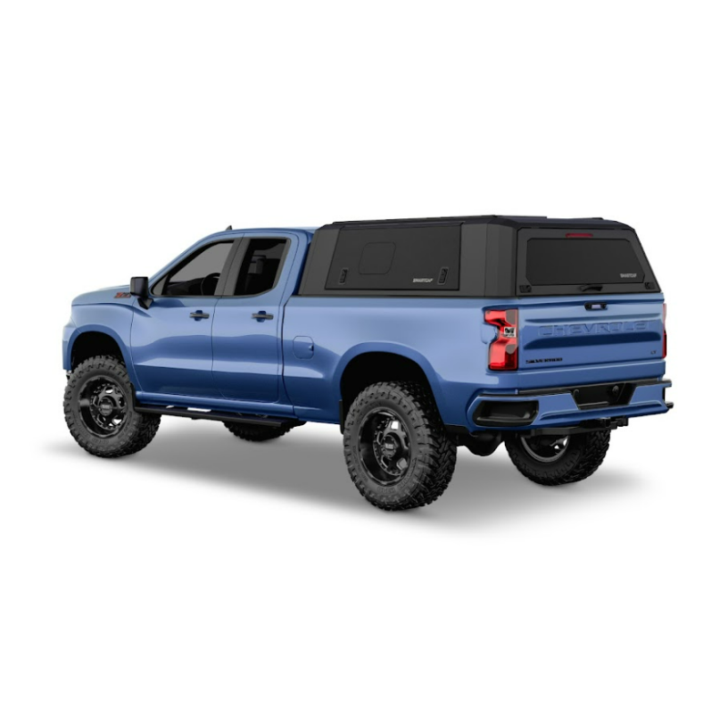 SmartCap Matte Black Truck Bed Cap EVO Sport Series w/ Horizontal Locks Model EV0109-MB