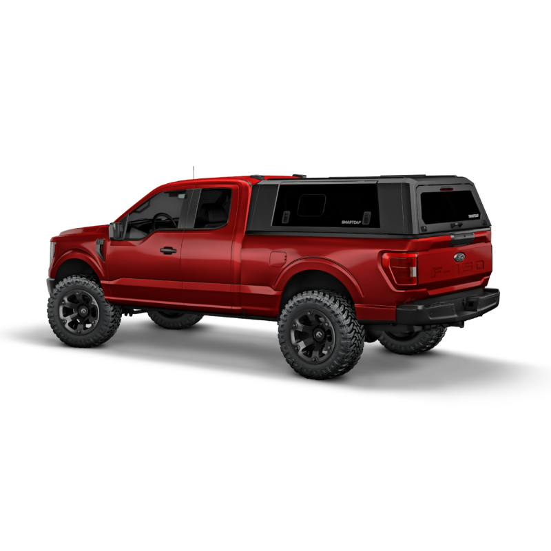 SmartCap Matte Black Truck Bed Cap EVO Sport Series w/ Horizontal Locks Model EV0301-MB