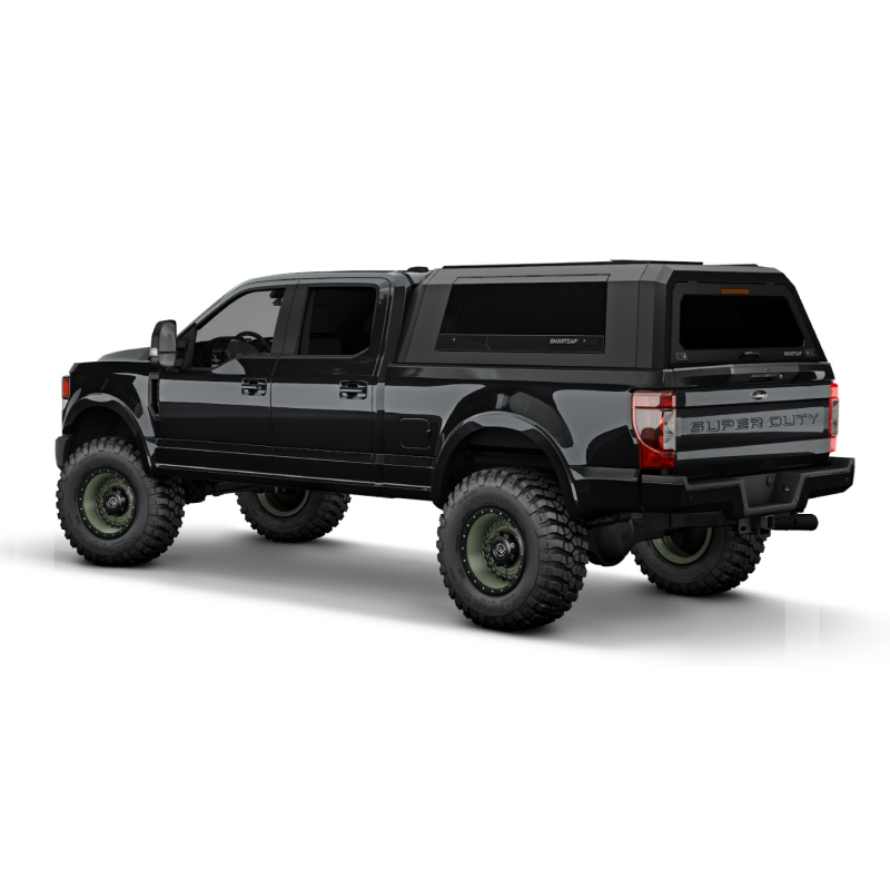 SmartCap Matte Black Truck Bed Cap EVO Sport Series w/ Horizontal Locks Model EV0315-MB