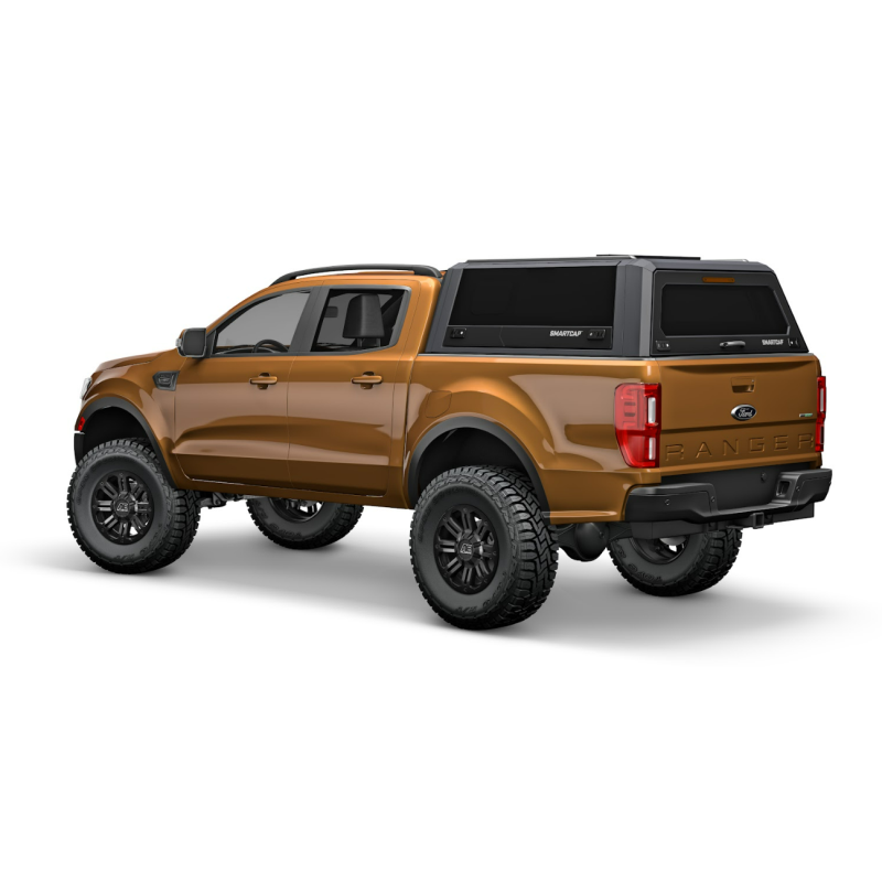 SmartCap Matte Black Truck Bed Cap EVO Sport Series w/ Horizontal Locks Model EV0304-MB