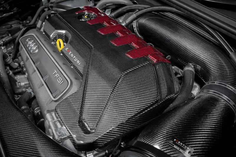 Eventuri Audi RS3 Gen 2 / TTRS 8S Black and Red Engine Cover EVE-ST38V8S-CF-ENG