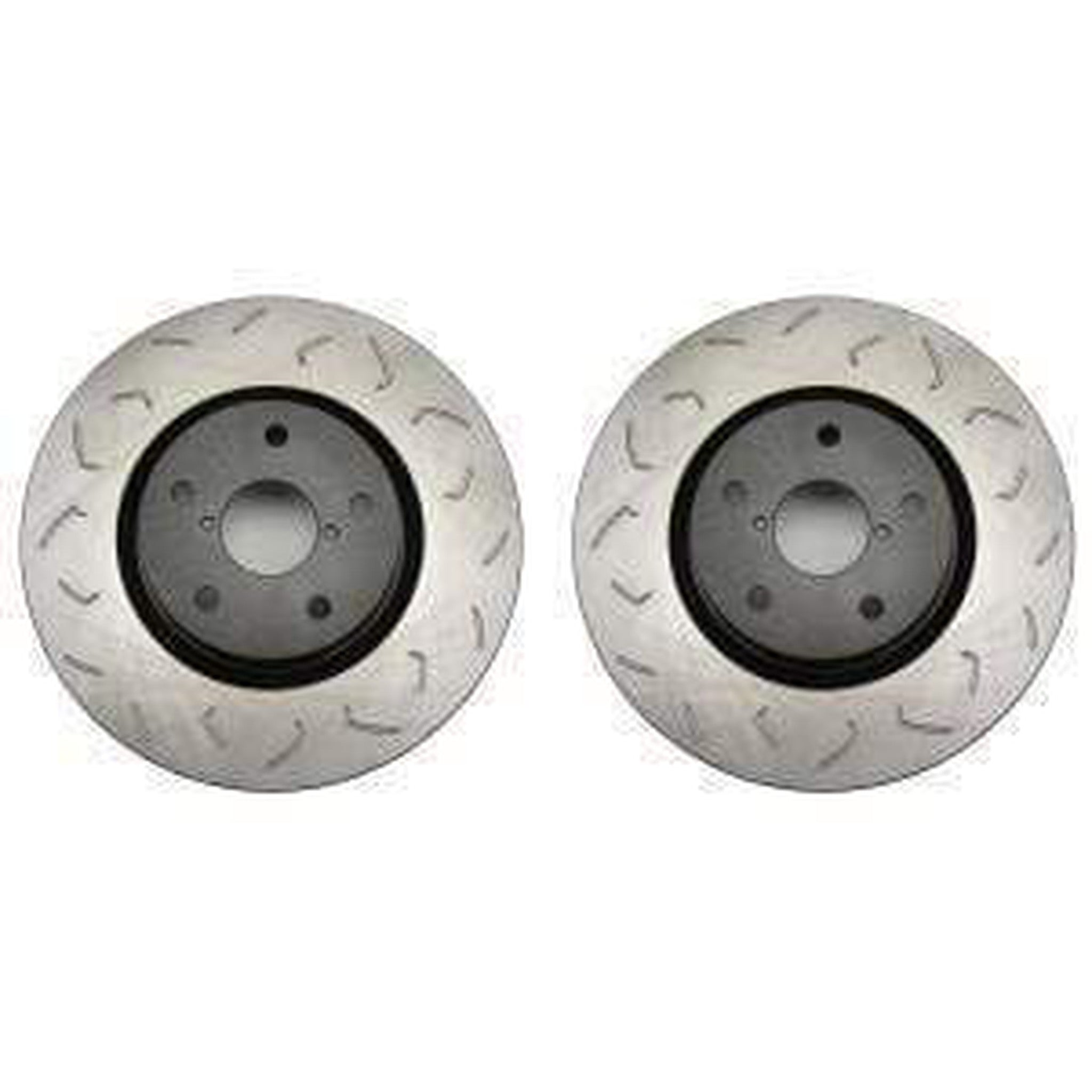 FactionFab Front Brake Rotor Dual Drilled 5x100 / 5x114.3 Kit Subaru STI 2018-2021