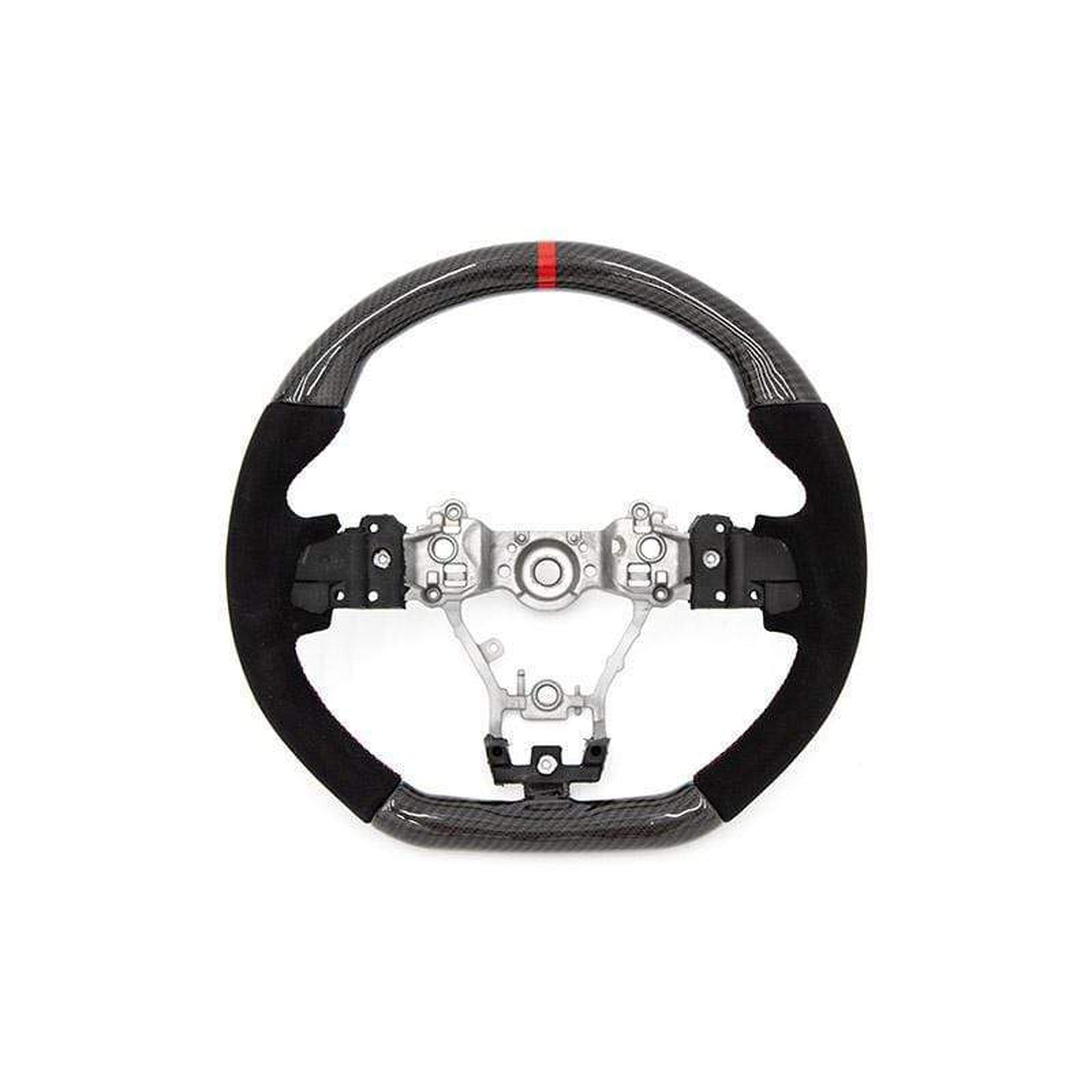 FactionFab Steering Wheel Carbon and Suede Subaru WRX / STI 2015-2021