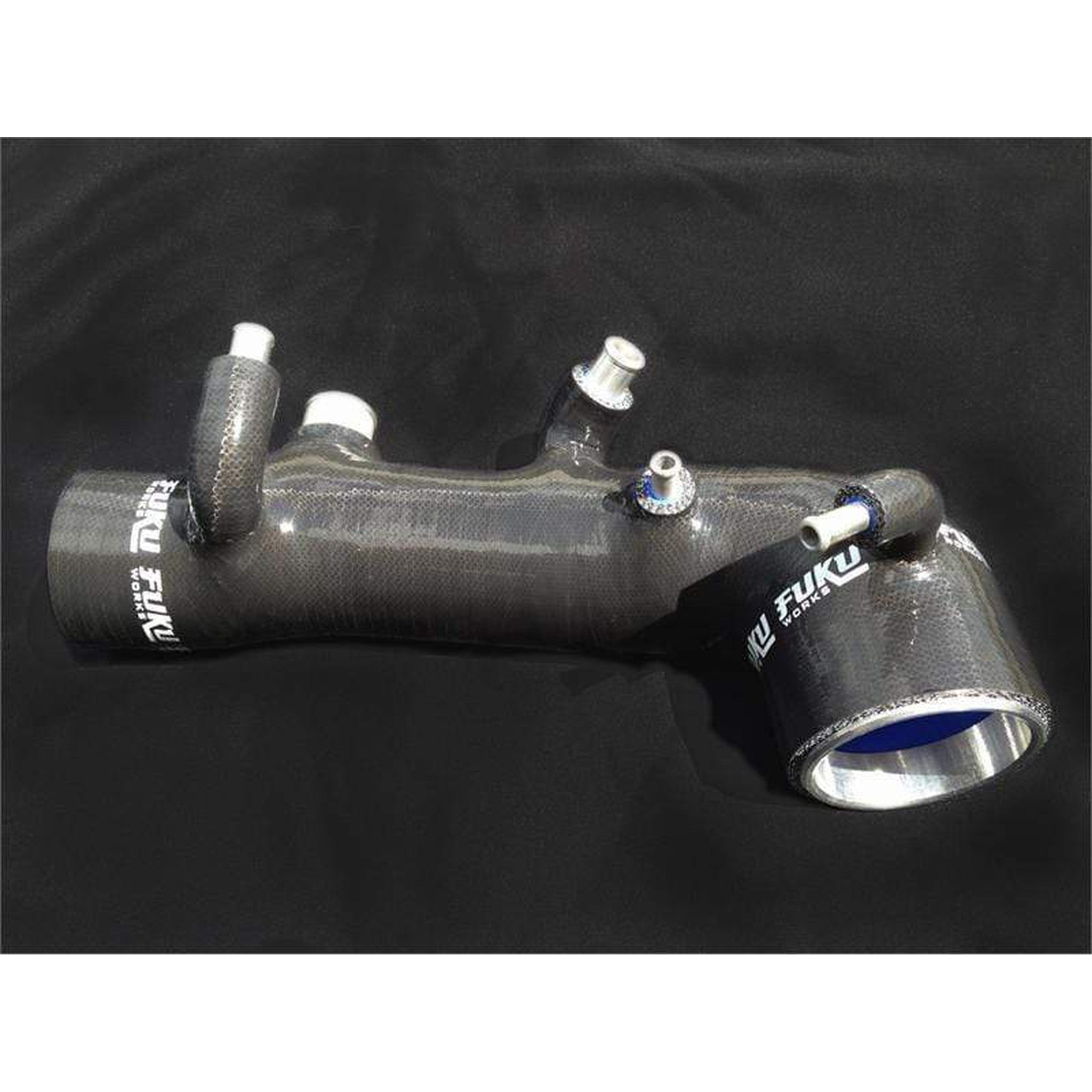 Fuku Works Black Silicone Turbo Inlet Subaru WRX 2002-2007 / STI 2004-2021